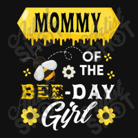 Mommy Of The Bee Birthday Girl Family Matching Hive Honey Pin-back Button | Artistshot