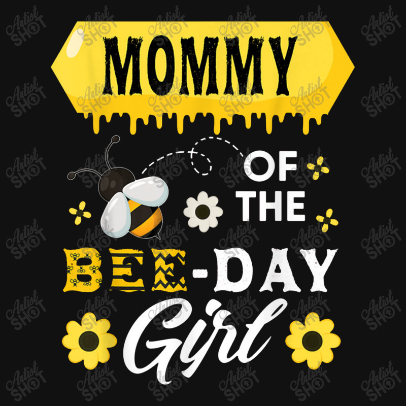 Mommy Of The Bee Birthday Girl Family Matching Hive Honey Pin-back Button | Artistshot