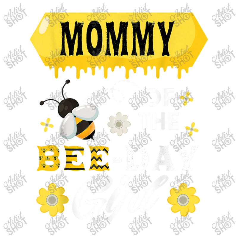 Mommy Of The Bee Birthday Girl Family Matching Hive Honey Sticker | Artistshot