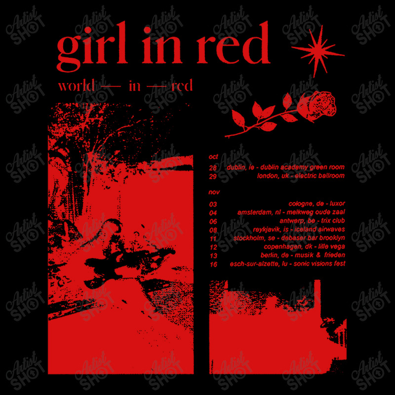 Girl In Red Tour Maternity Scoop Neck T-shirt by Relaxa | Artistshot