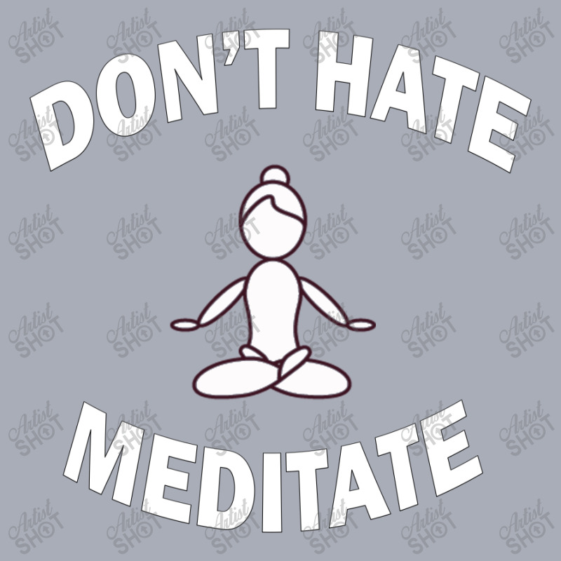 Don't Hate Meditate - Yoga Sun Classic Tank Dress by CarambaArt | Artistshot