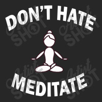 Don't Hate Meditate - Yoga Sun Classic Men's T-shirt Pajama Set | Artistshot