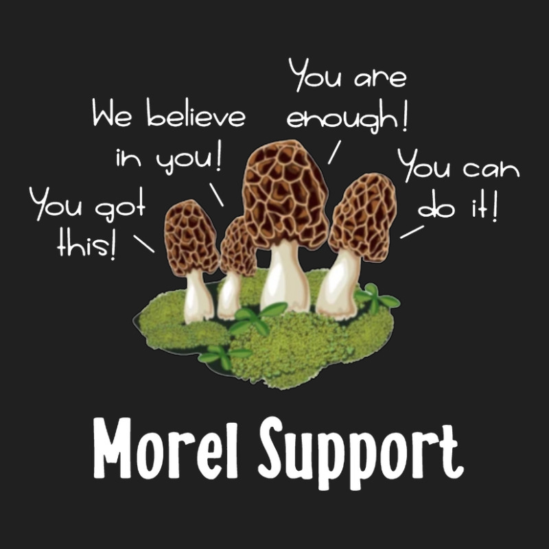 Morel Mushroom Moral Support Ladies Polo Shirt by hillarybernard | Artistshot