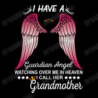 My Grandmother Is My Guardian Angel V-neck Tee | Artistshot