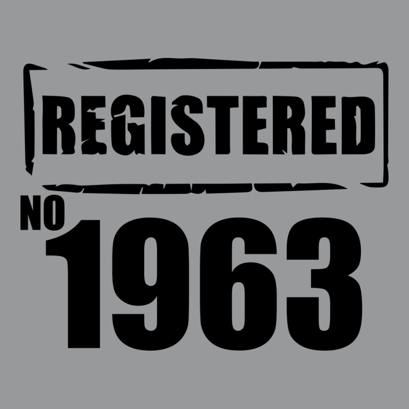 Registered No 1963 Crewneck Sweatshirt | Artistshot