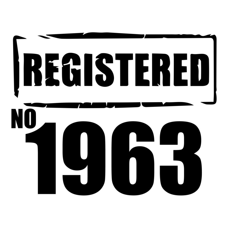 Registered No 1963 V-neck Tee | Artistshot