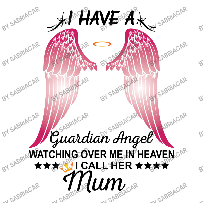 My Mum Is My Guardian Angel Baby Bodysuit by SabriAcar | Artistshot