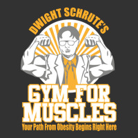 Funny Schrute's Gym For Muscles Baby Bodysuit | Artistshot