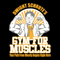 Funny Schrute's Gym For Muscles Baby Beanies | Artistshot