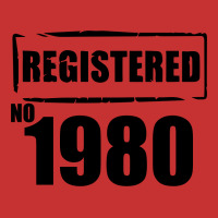Registered No 1980 V-neck Tee | Artistshot