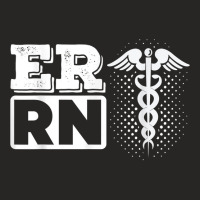 Er Rn Emergency Room Registered Nurse Nursing Medicine T Shirt Ladies Fitted T-shirt | Artistshot