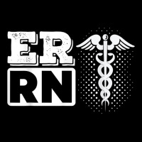 Er Rn Emergency Room Registered Nurse Nursing Medicine T Shirt Cropped Hoodie | Artistshot