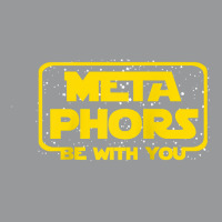 Metaphors Be With You Funny English Teacher Space Raglan Baseball Tee Crewneck Sweatshirt | Artistshot