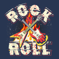 Music Guitar Flames Rock'n'roll Skeleton Musical Instrument T Shirt Men Denim Jacket | Artistshot