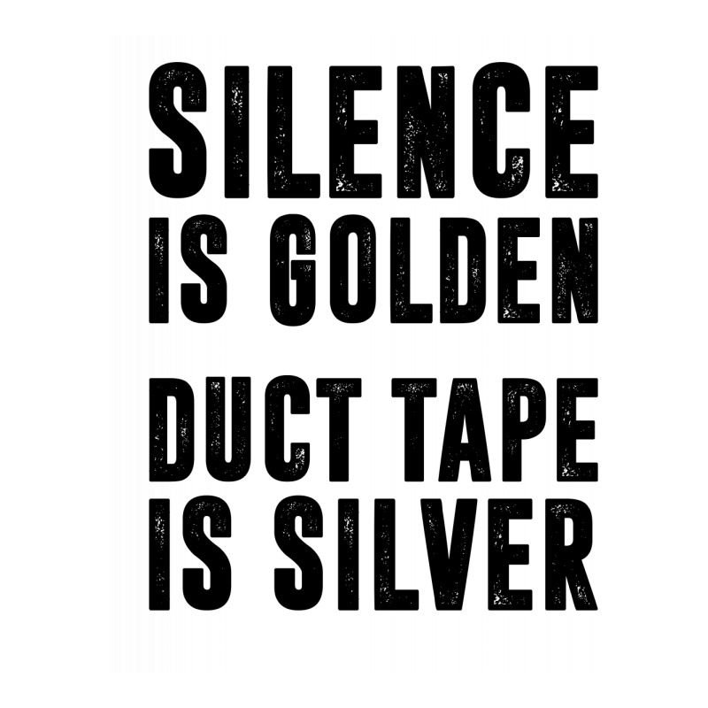 Silence Is Golden Duct Tape Is Silver | Funny Sayings Women's Pajamas Set | Artistshot