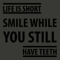 Life Short Smile While You Still Have Teeth| Funny Sayings Lightweight Hoodie | Artistshot