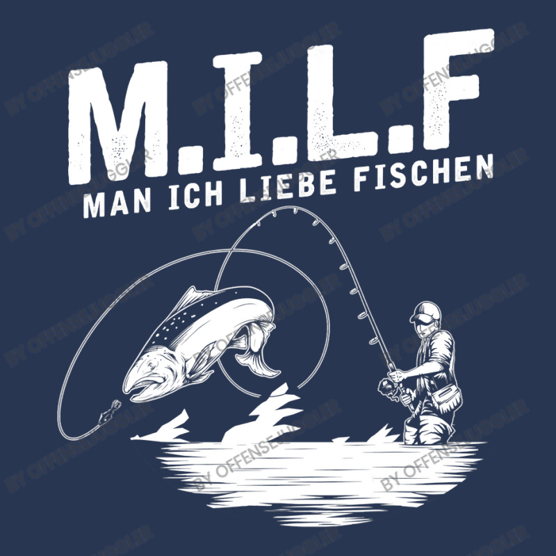 Fishing Fish Man Ich Liebe Fischen Angler Fishing Blinker 499 Fisher H Men Denim Jacket by offensejuggler | Artistshot