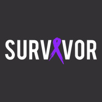 Pancreatic Cancer Survivor Design Gift With Support Ribbon T Shirt Vintage Hoodie | Artistshot