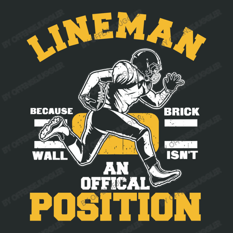 Football Lineman Funny Quotes 401 Football Women's Triblend Scoop T-shirt by offensejuggler | Artistshot