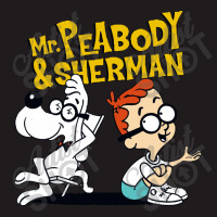 Funny Talking Mr Peabody And Sherman Waist Apron | Artistshot