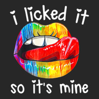 Lgbt Pride I Licked It So It's Mine Sexy Rainbow Lips T Shirt Women's Pajamas Set | Artistshot