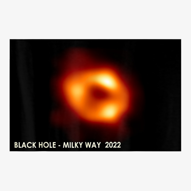 First Image Of Milky Way Black Hole 2022 Sagittarius A T Shirt Ladies Fitted T-Shirt by KretschmerBridge | Artistshot