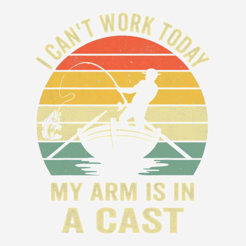 Fisherman, I Can't Work Today My Arm Is In A Cast, Funny Men T Shirt Youth 3/4 Sleeve by naythendeters2000 | Artistshot