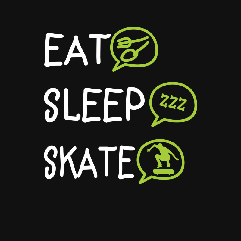 Eat Sleep Skate Baby Bibs | Artistshot