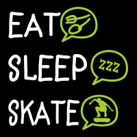 Eat Sleep Skate Baby Tee | Artistshot