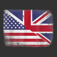 British American Flag Great Britain Union Jack T Shirt Baby Bodysuit | Artistshot