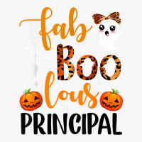 Leopard Faboolous Principal Spooky Principal Halloween Vibes T Shirt Ladies Fitted T-shirt | Artistshot