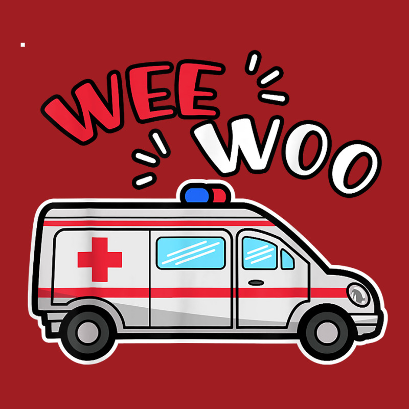 Wee Woo Emt Ambulance Responder Emergency Medical Technician T Shirt Waist Apron | Artistshot