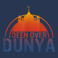 Deen Over Dunya Muslim Mosque Praying Arabic Islam Prayer T Shirt Men Denim Jacket | Artistshot