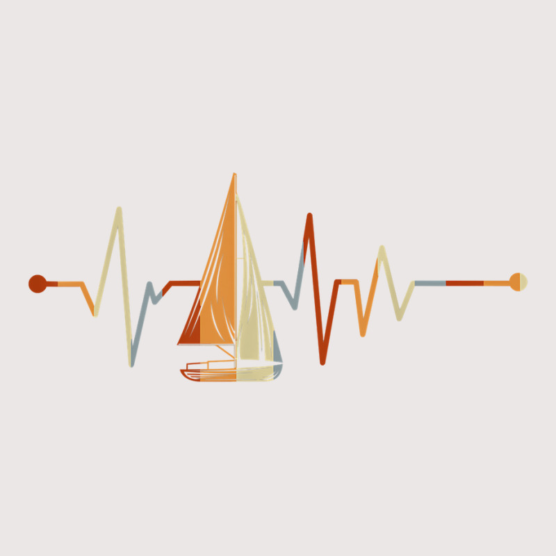 Sea Captain Gift Sail Boat Heartbeat Boat Sailing T Shirt Pocket T-shirt | Artistshot