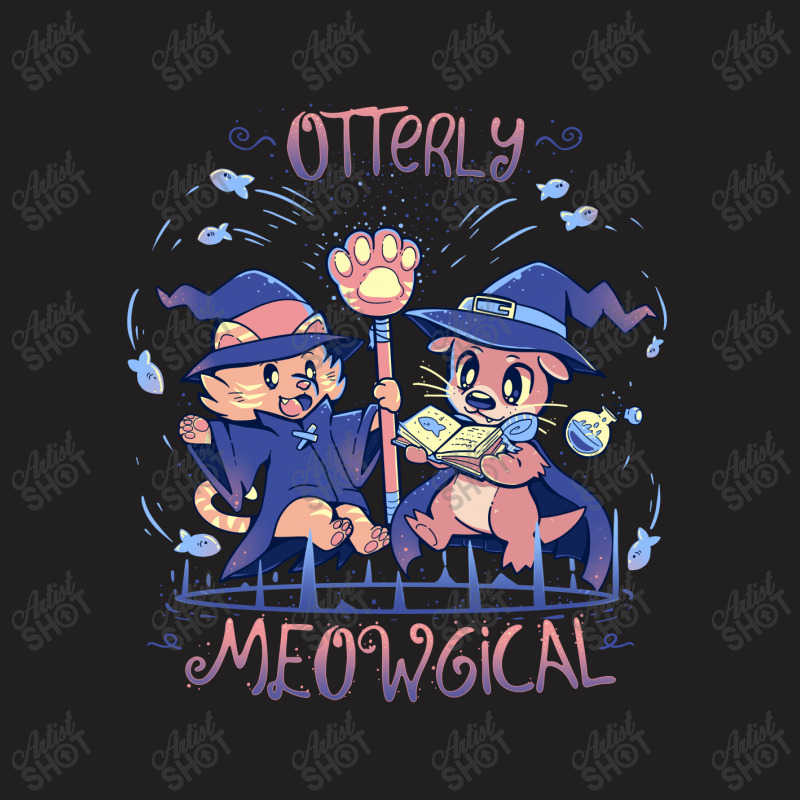 Otterly Meowgical T-shirt | Artistshot