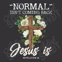 Normal Isn't Coming Back But Jesus Is Revelation 14 Costume Vintage Hoodie | Artistshot