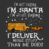 I Deliver More Stuff Than He Does Sparkle School Bus Driver Christmas Baby Bodysuit | Artistshot