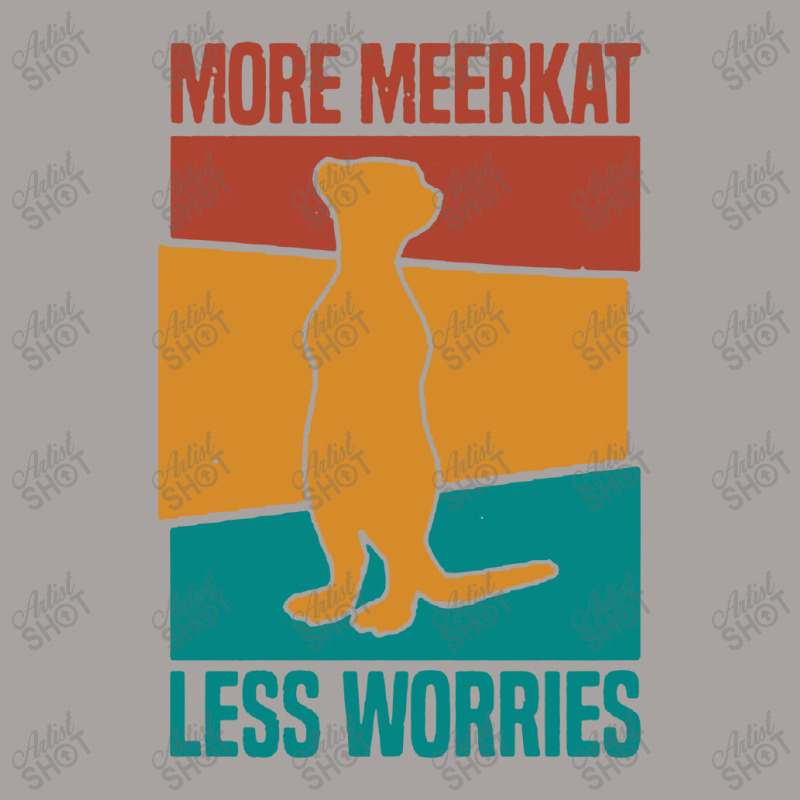 Meerkat Suricates Mongooses Less Worries Racerback Tank by Alitaz | Artistshot