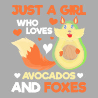 Fox T  Shirt Cute Forest Animal Just A Girl Who Loves Avocados And Fox Men's T-shirt Pajama Set | Artistshot