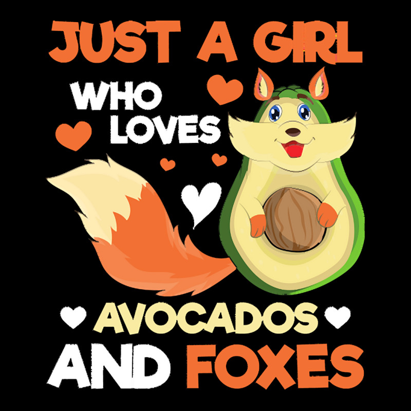 Fox T  Shirt Cute Forest Animal Just A Girl Who Loves Avocados And Fox Lightweight Hoodie by darrengorczany780 | Artistshot