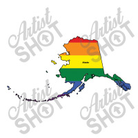 Alaska Rainbow Flag V-neck Tee | Artistshot