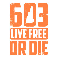 Cool 603 Live Free Or Die  Funny New Hampshire Patriot Gift Pullover H Crop Top | Artistshot