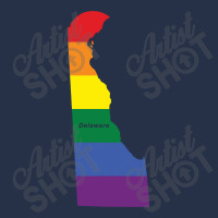 Delaware Rainbow Flag Crewneck Sweatshirt | Artistshot