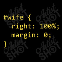 Funny Programming Wife Right Margin Adjustable Cap | Artistshot