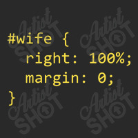 Funny Programming Wife Right Margin Printed Hat | Artistshot