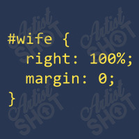 Funny Programming Wife Right Margin Men Denim Jacket | Artistshot