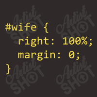 Funny Programming Wife Right Margin Racerback Tank | Artistshot