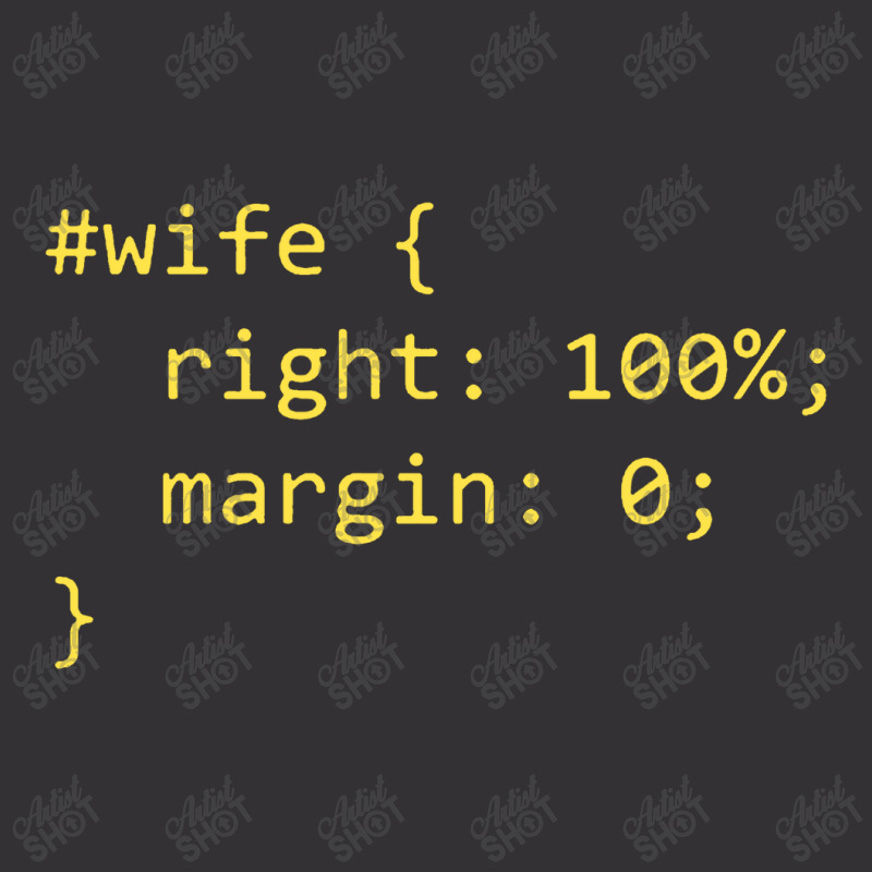 Funny Programming Wife Right Margin Vintage Short by nashruna | Artistshot