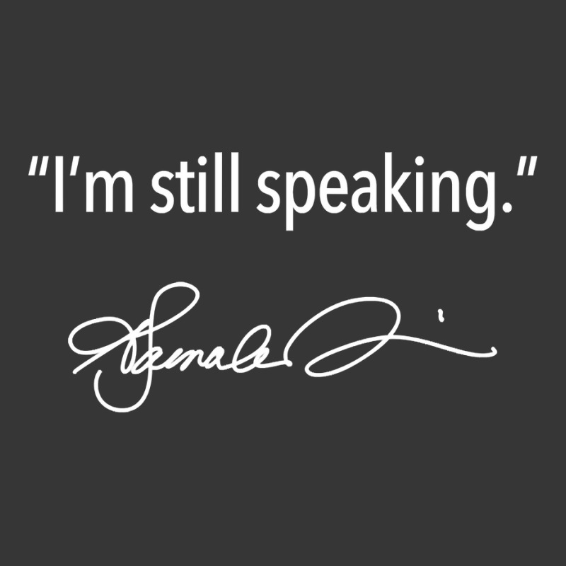 I'm Still Speaking   Kamala (white) Long Sleeve T Shirt Toddler Hoodie | Artistshot