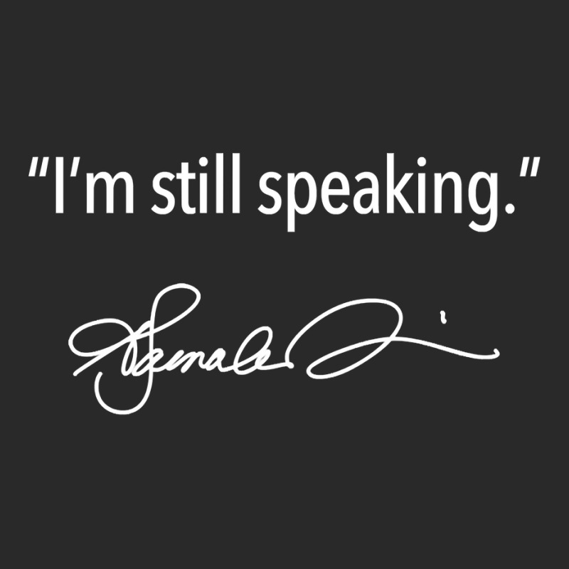 I'm Still Speaking   Kamala (white) Long Sleeve T Shirt Toddler T-shirt | Artistshot